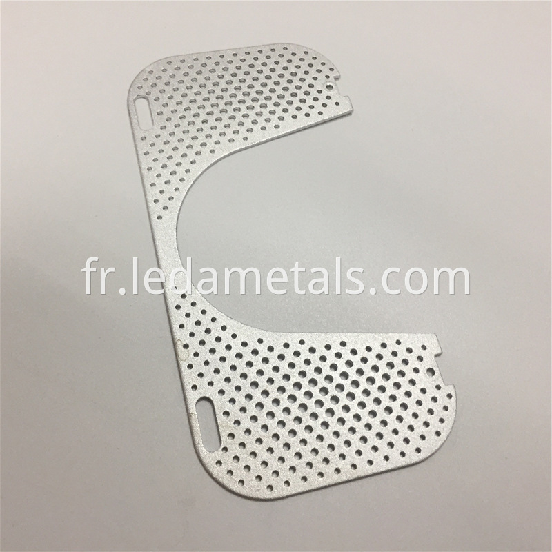 Stamping perforated plate